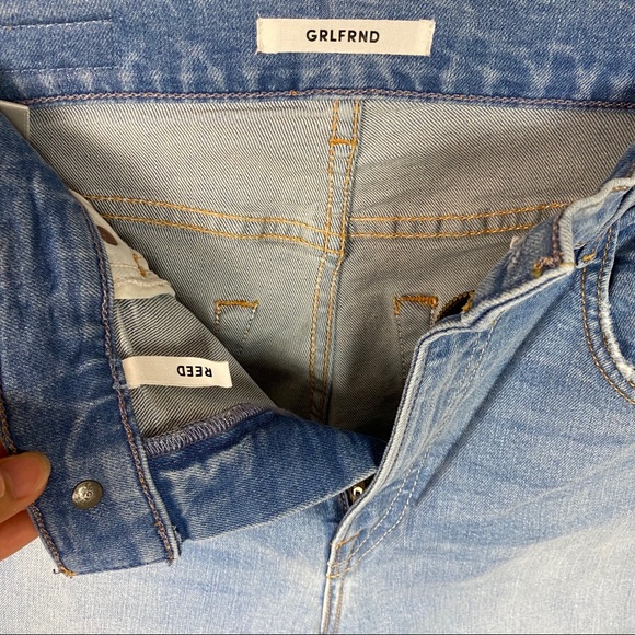 DROPPED💖GRLFRND Reed High-Rise Slim-Leg Jeans - Picture 4 of 8